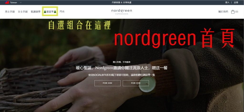 Nordgreen手錶自選禮盒