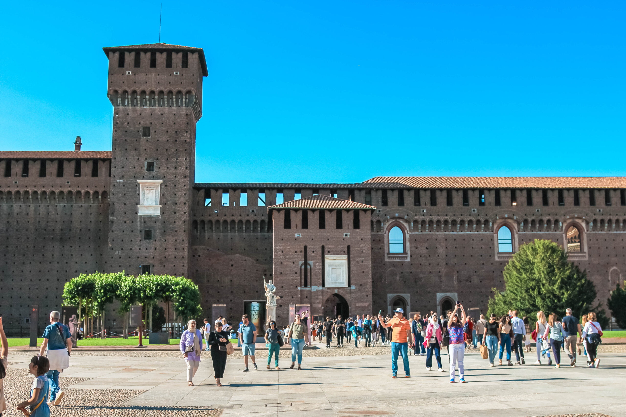 米蘭景點斯福爾扎古堡 Castello Sforzesco