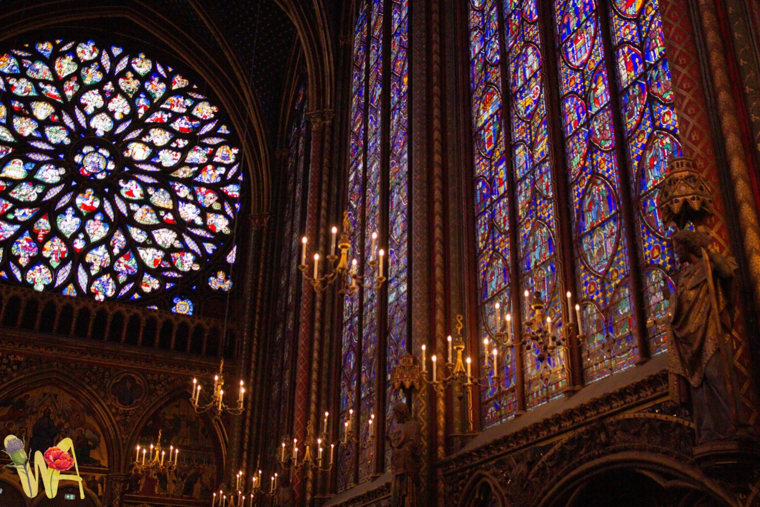 【2026巴黎聖徒禮拜堂】Sainte-Chapelle 最美彩繪玻璃/ 門票/ 通行證預約教學 Wanderlust Annie